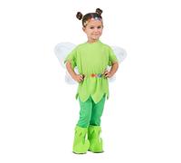 MY OTHER ME FUN COMPANY, S.L. Disfraz Campanilla 5-6 Y (Diadema, alas, Vestido, Mallas y cubrebotas)