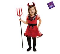 My other me Disfraz Diablesa Desconocido Halloween – Multicolor – 7-12 meses (Fun Company 203264)