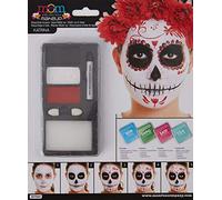 My Other Me-Kit Maquillaje Adulto Catrina, Multicolor, Talla única (Viving Costumes 207064)