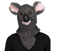 My Other Me - Máscara con mandíbula móvil de Koala para adulto unisex gris y rosa talla única. Tamaño: 46x27x48 cm. Descubre tu lado más salvaje en la próxima fiesta