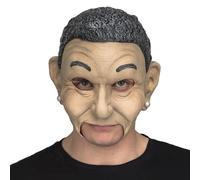 My Other Me - Máscara unisex adulto de Anciana beige. Añade un toque divertido y sorprendente a tu caracterización en fiestas de disfraces