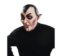 My Other Me - Máscara unisex adulto de Drácula blanca. Añade un aire oscuro y terrorífico a tus fiestas de Halloween
