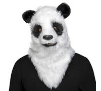 My Other Me - Máscara unisex adulto de Oso Panda blanco y negro. Añade un toque divertido y tierno a tus celebraciones temáticas