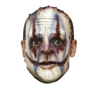 My Other Me - Máscara unisex adulto de Payaso Asesino blanco y azul. Un accesorio tétrico que aportará un aire perturbador a tu look de terror en Halloween