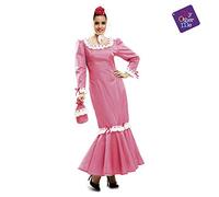 My Other Me Me-202323 Traje regional madrileño/a Abrigo de disfraz, ajedrez, color rosa, Estandar (Viving Costumes MOM02323)