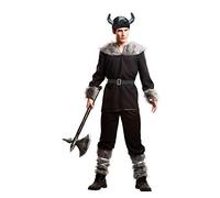 My Other Me Me-203689 Disfraz de vikingo salvaje para hombre, XL (Viving Costumes 203689)