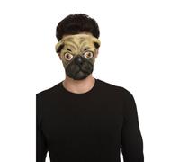 My Other Me Me-204686 Máscara bulldog, Talla única (Viving Costumes 204686)