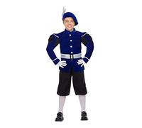 My Other Me ME FUN COMPANY S.L. Disfraz de Paje Azul para niño talla 5-6 AÑOS