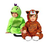 My Other Me Reversible Dragon Tiger Costume for Baby and Child Various Sizes 3-4