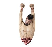 My Other Me - Torso colgante de hombre beige. Crea un ambiente espeluznante y estremecedor en tu decoración o photocall de Halloween