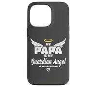 My Papa Is My Guardian Angel He Watches Over Me In Memory Carcasa para iPhone 13 Pro