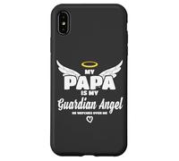 My Papa Is My Guardian Angel He Watches Over Me In Memory Carcasa para iPhone XS MAX