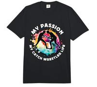 My Passion My Catch Wrestling Deporte Boxeo Catch Wrestler Comfort Colors Adult Heavyweight T-Shirt