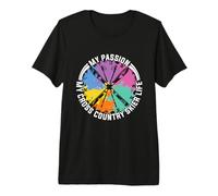 My Passion My Cross Country Deportes de Invierno Esquí de Fondo Camiseta Premium