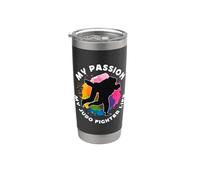 My Passion My Judo Fighter Artes marciales mixtas Judo Fighter Vaso térmico de acero inoxidable de doble pared