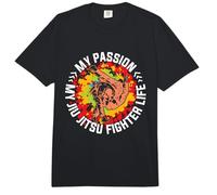 My Passion My Mixed Artes Marciales Lovers Jiu Jitsu Fighter Comfort Colors Adult Heavyweight T-Shirt
