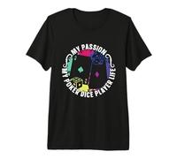 My Passion My Poker Dice Player Juego de Cartas Jugador de Dados de póquer Camiseta Premium