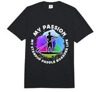My Passion My Stand Up Paddle Boarder Comfort Colors Adult Heavyweight T-Shirt