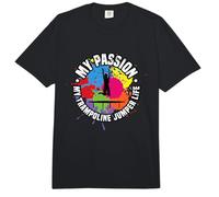 My Passion My Trampoline Saltando Gymnast Trampolín Jumper Comfort Colors Adult Heavyweight T-Shirt