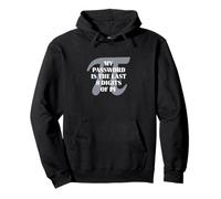 My Password Is Pi Funny Matemáticas Nerd Profesor Estudiante Pi Day Sudadera con Capucha