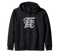My Password Is Pi Funny Matemáticas Nerd Profesor Estudiante Pi Day Sudadera con Capucha
