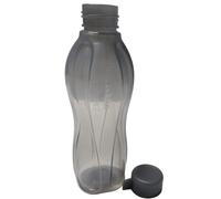 MY Pasta Tupperware To Go Eco - Botella ecológica para zumo de agua (500 ml), color gris y plateado