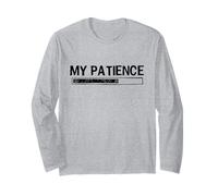 My Patience Loading Bar Sarcastic Funny Humor Manga Larga