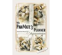 My Pawmate’s Planner - Meowmoirs & Dogumentation - Vintage Edition: Pet Health & Care Logbook for Multiple Dogs and Cats - Track Vet Visits, Medications, Food, Grooming & Emergency Info and more