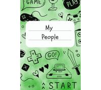 My People: My First Phone Book for Kids: A Friendship Phone Book for Kids | Contact & Gaming Tag Organizer for Homeschool Kids Ages 6-12 | Friends, Birthdays, Photos & Social Connections