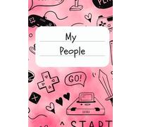 My People (Pink Edition): A Friendship Phone Book for Kids | Contacts, Birthdays & Gaming Tags Organizer for Girls Ages 6-12 | Homeschool Social Skills Book