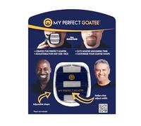 My Perfect Goatee : The #1 Original Goatee Shaving Template for Men - Fast, Easy & Flawless Goatee Shaving Result - Adjustable Guide to Fit for All Your Needs - Get a Symmetrical, Balanced Goatee Beard with Ease Note: Razor or Trimmer not included