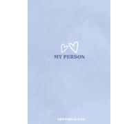 My person: A couples journal - focus on exploring and celebrating the connection with your person