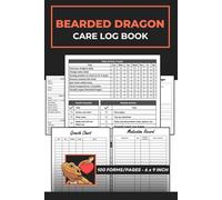 My Pet Bearded Dragons Logbook: Habitat & Feeding Maintenance Tracker | Pets Dragons Care Record Log Book | Reptile Health Tracking Journal