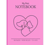 My Pet Notebook: A Cute and Practical Notebook for Pet Lovers - Perfect for Tracking Appointments, Notes, Daily Routines, and Special Moments!