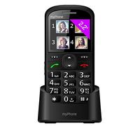 My-Phone 220435 5,58 cm (2,2 Pulgadas) Funda Halo 2 (Linterna, 900 mAh batería, Radio, FM, Lector de Tarjetas MicroSD), Color Negro