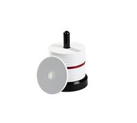 My Plast 13 Weiß + 1 Rot Juego de Cubiertos de Choque con 14 Discos