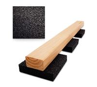 My Plast 400 alfombrillas de goma resistentes al agua para terrazas, 90 x 90 x 6 mm