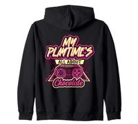 My Playtime es Todo sobre Chocolate y antojos Dulces Sudadera con Capucha