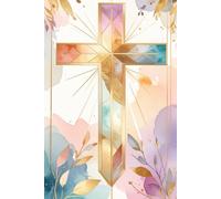 My Prayer Journal - Cross Cover Christian Notebook, 6x9 with 100 Lined Pages for Prayer, Scripture, and Faith Journaling