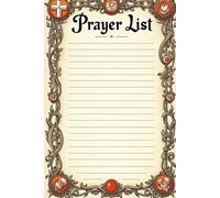 My Prayer List: A Journal of Faith, Hope, and Reflection
