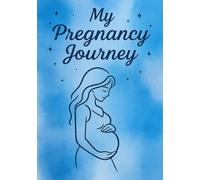 My Pregnancy Journey | Elegant Black Lined Keepsake Notebook with Stars & Baby Footprints: Unique Pregnancy Memory Book for Expecting Mothers | Perfect Baby Shower Gift for Moms-to-Be (120 Pages)