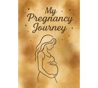 My Pregnancy Journey | Elegant Black Lined Keepsake Notebook with Stars & Baby Footprints: Unique Pregnancy Memory Book for Expecting Mothers | Perfect Baby Shower Gift for Moms-to-Be (120 Pages)
