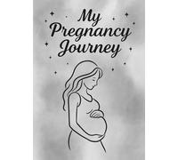 My Pregnancy Journey | Elegant Black Lined Keepsake Notebook with Stars & Baby Footprints: Unique Pregnancy Memory Book for Expecting Mothers | Perfect Baby Shower Gift for Moms-to-Be (120 Pages)