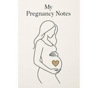 My Pregnancy Notes | Elegant Black Lined Keepsake Notebook with Stars & Baby Footprints: Unique Pregnancy Memory Book for Expecting Mothers | Perfect Baby Shower Gift for Moms-to-Be (120 Pages)