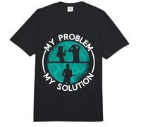 My Problem My Pictogram Dad Mom Folk Music Mandolina Player Comfort Colors Adult Heavyweight T-Shirt