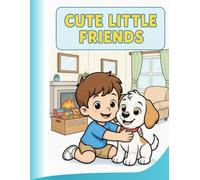 My Puppy & Me Coloring Book: Fun and Easy Coloring Pages for Kids Ages 3-8