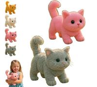My Realistic Cat Toy-Bring Endless Joy and Warmth-2025 New AI Interactive Plush Kitten-14 Styles Lifelike Motion-Realistic Design with Non-Shedding Fur,Easylife Companion for Cat Lovers (Set-5)