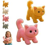 My Realistic Cat Toy-Bring Endless Joy and Warmth-2025 New AI Interactive Plush Kitten-14 Styles Lifelike Motion-Realistic Design with Non-Shedding Fur,Easylife Companion for Cat Lovers (Set-3)