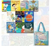 My Really, Really, Really Big Bag of Books Children Books Collection 10 Books Bundle (Intergalactic Ed and the Space Pirates, My Alien and Me, Hugh Shampoo, When Titus Took the Train, Detective McWoof