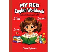 My Red English Workbook: Practice for kids age 7 to 10